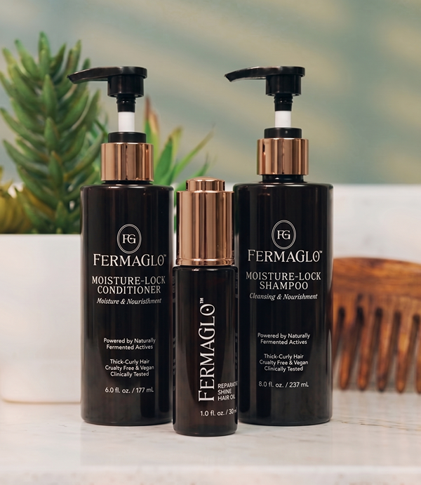 Glo Trio Moisture Lock Bundle with Oil
